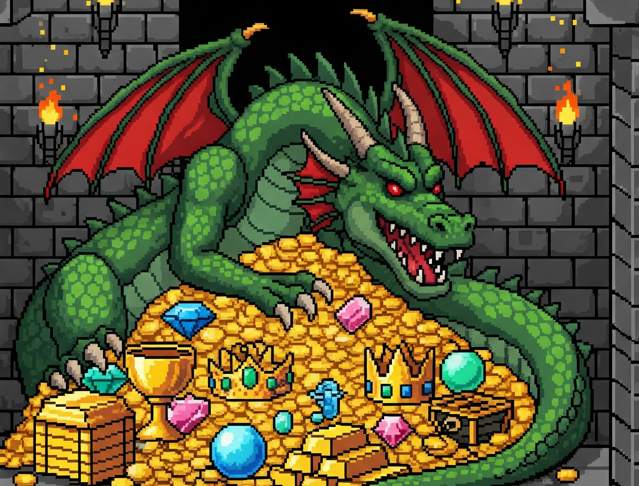 Digital interface display with game statistics and elements