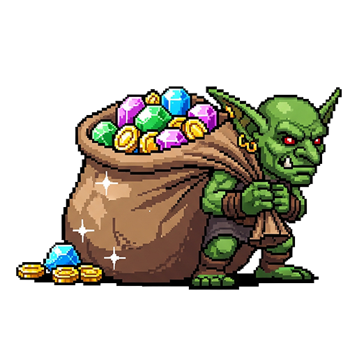 HeroField: Game Craft Logo Icon - A stylized, glowing game icon